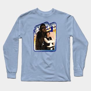 Smugglers (blue starfield, chrome border) Long Sleeve T-Shirt